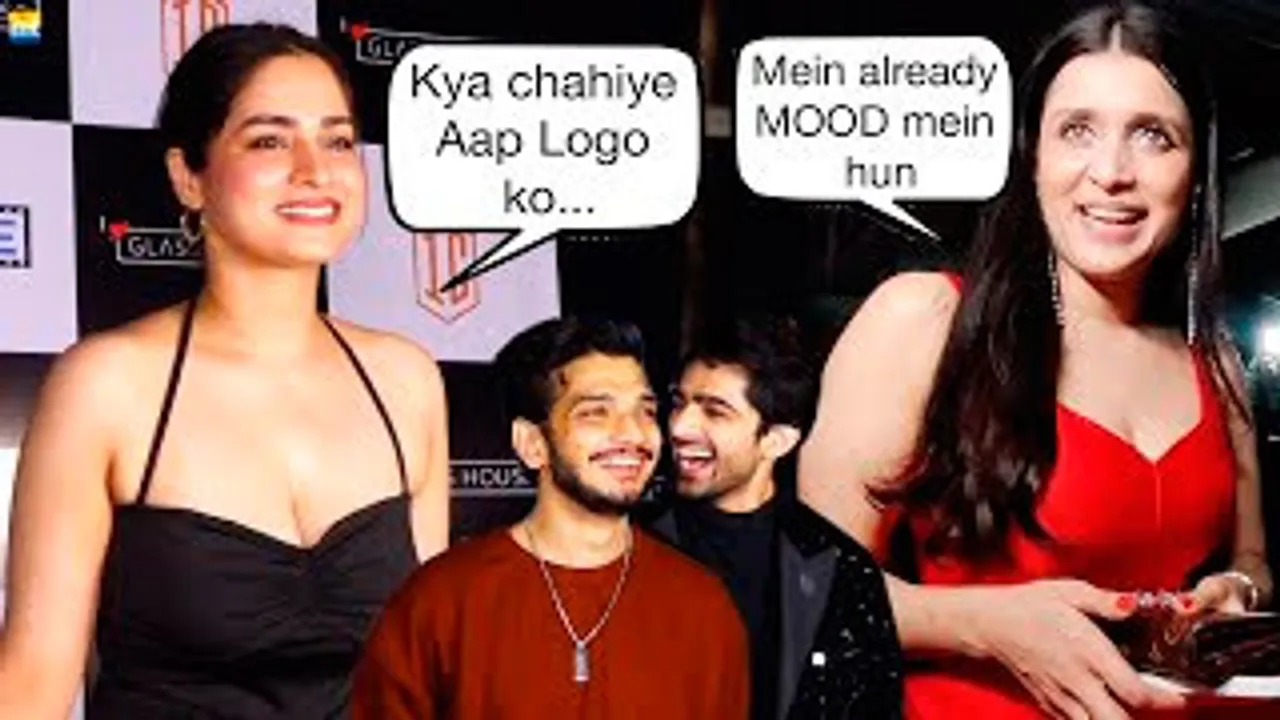 Bigg Boss 17 के जानी DUSHMAN Ayesha Khan & Mannara Chopra At SAME Party