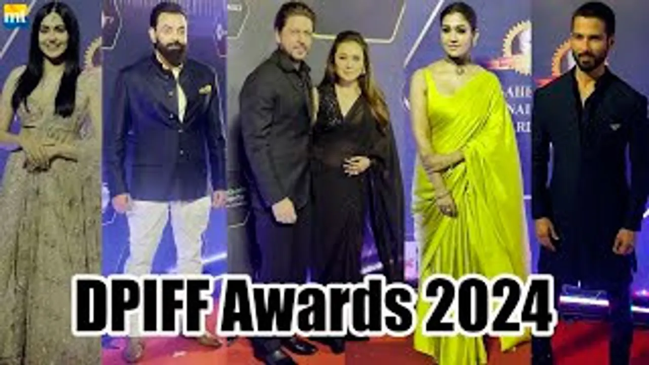 Shah Rukh Khan, Rani Mukerji, Nayanthara, Bobby Deol, Shahid Kapoor & Celebs At DPIFF Awards 2024 Red Carpet