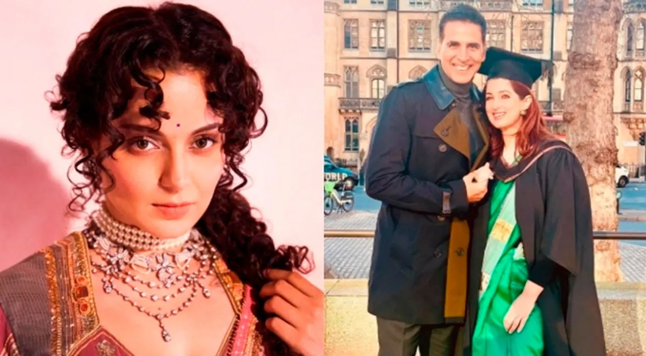 "Nepo Kids Call Their Men Polythene Bags" - Kangana Ranaut Takes a Jab At Twinkle Khanna