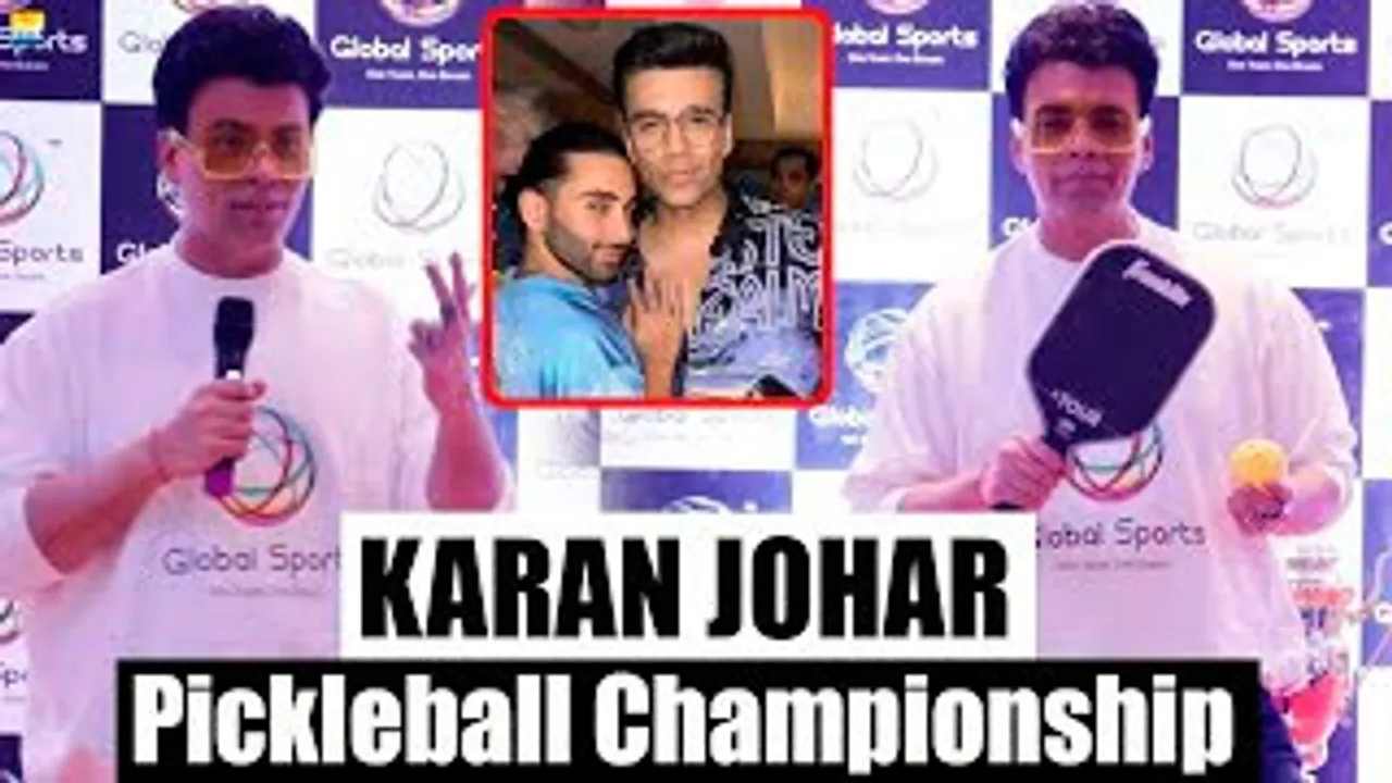'I Feel Relevant Like Orry' Karan Johar at Pickleball Championship - FULL Event