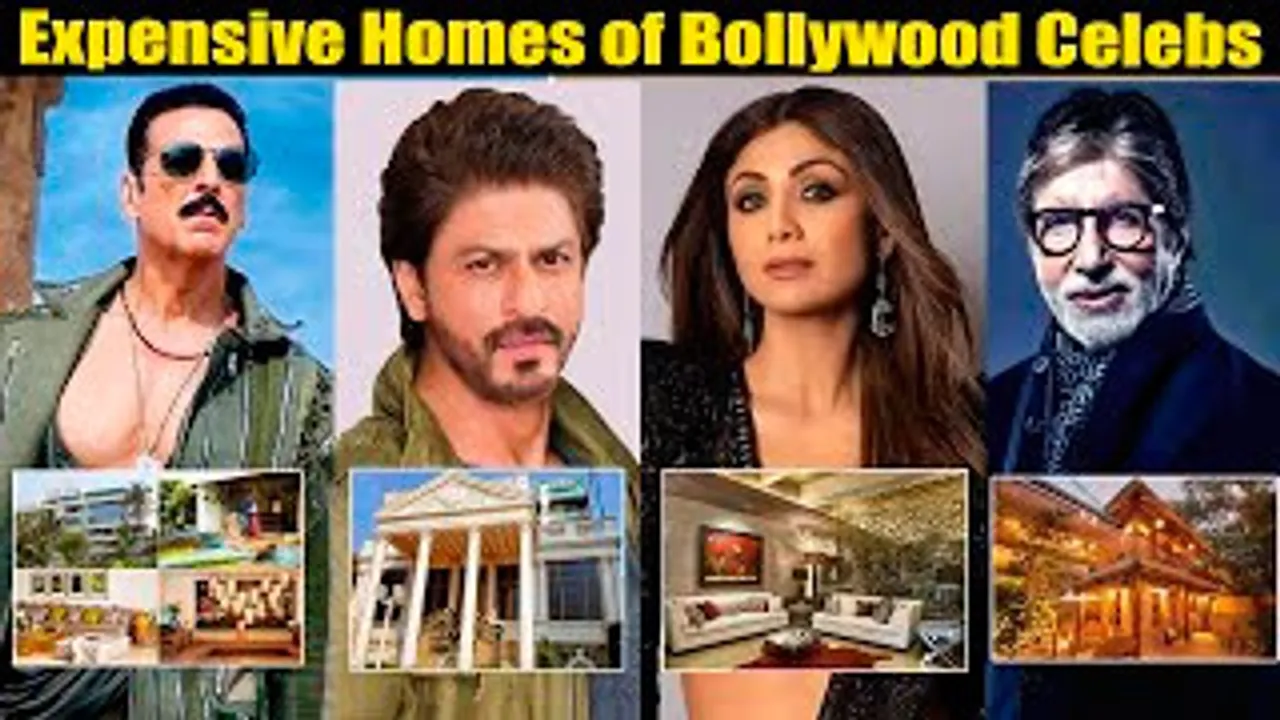 5 Bollywood Celebrities' Homes That We Are In Love With Featuring Shah Rukh Khan, Amitabh Bachchan, Akshay Kumar, Shilpa Shetty & Kanika Dhillon