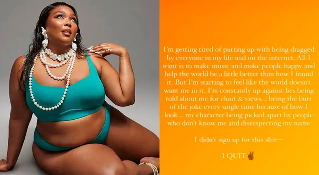 "Being The Butt Of The Joke Every Single Time"- American Rapper-Singer Lizzo QUITS Industry After Constant Online Bullying