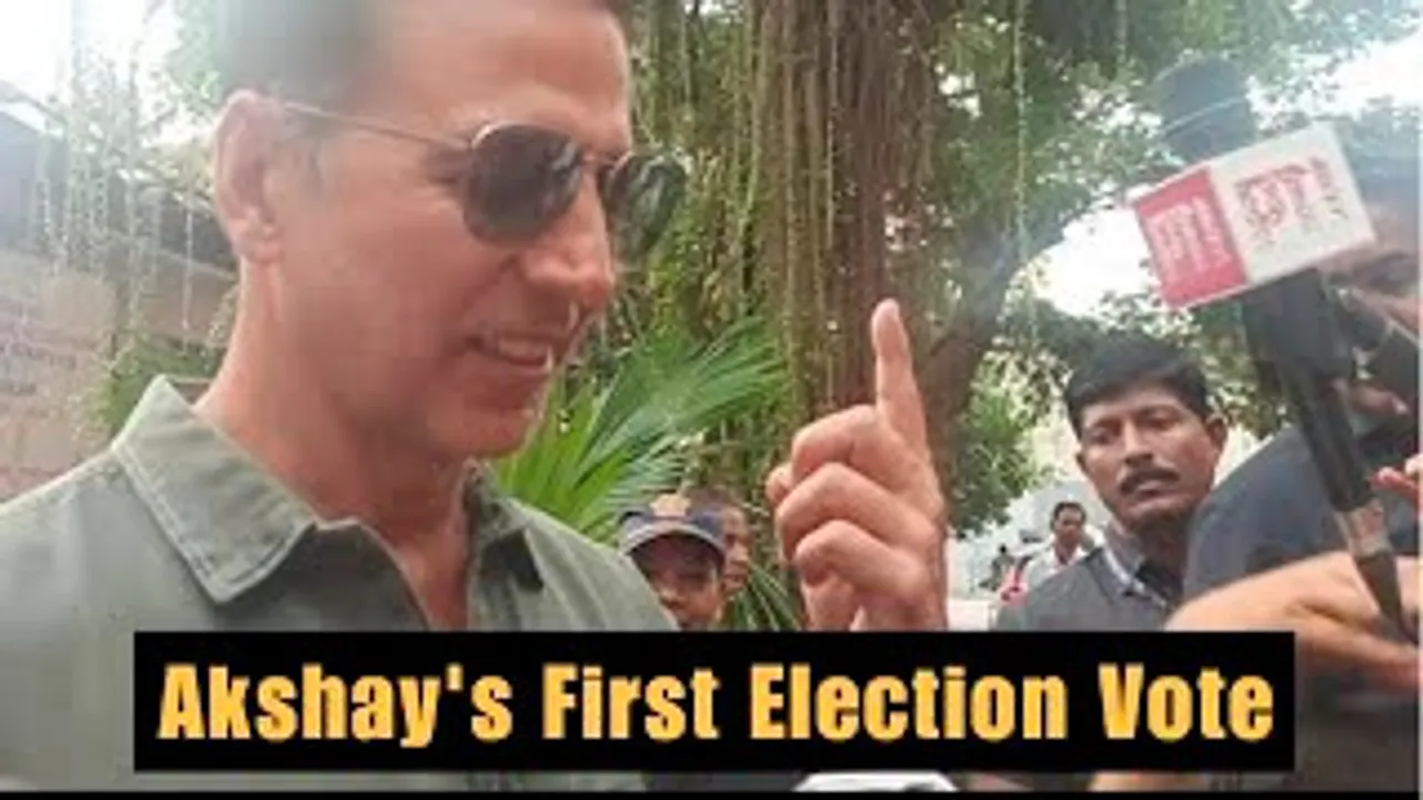 Akshay Kumar's FIRST Election Vote For India During Lok Sabha Election 2024