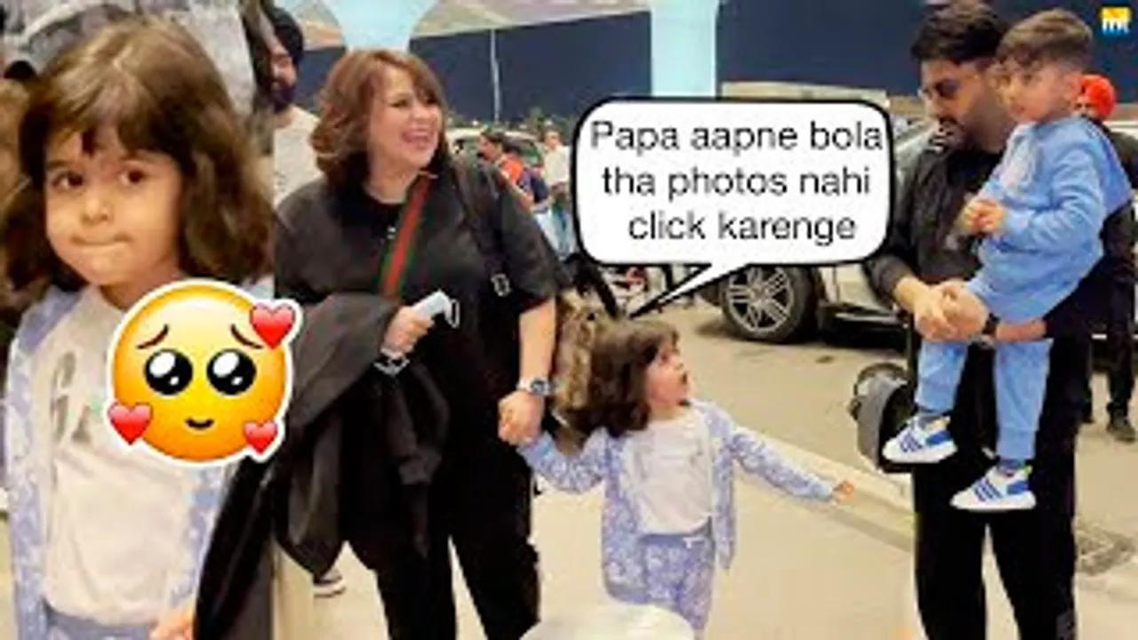 Kapil Sharma's Daughter Got ANGRY At Him At Airport, 3-year-old Anayra Said Such Thing To Her Dad