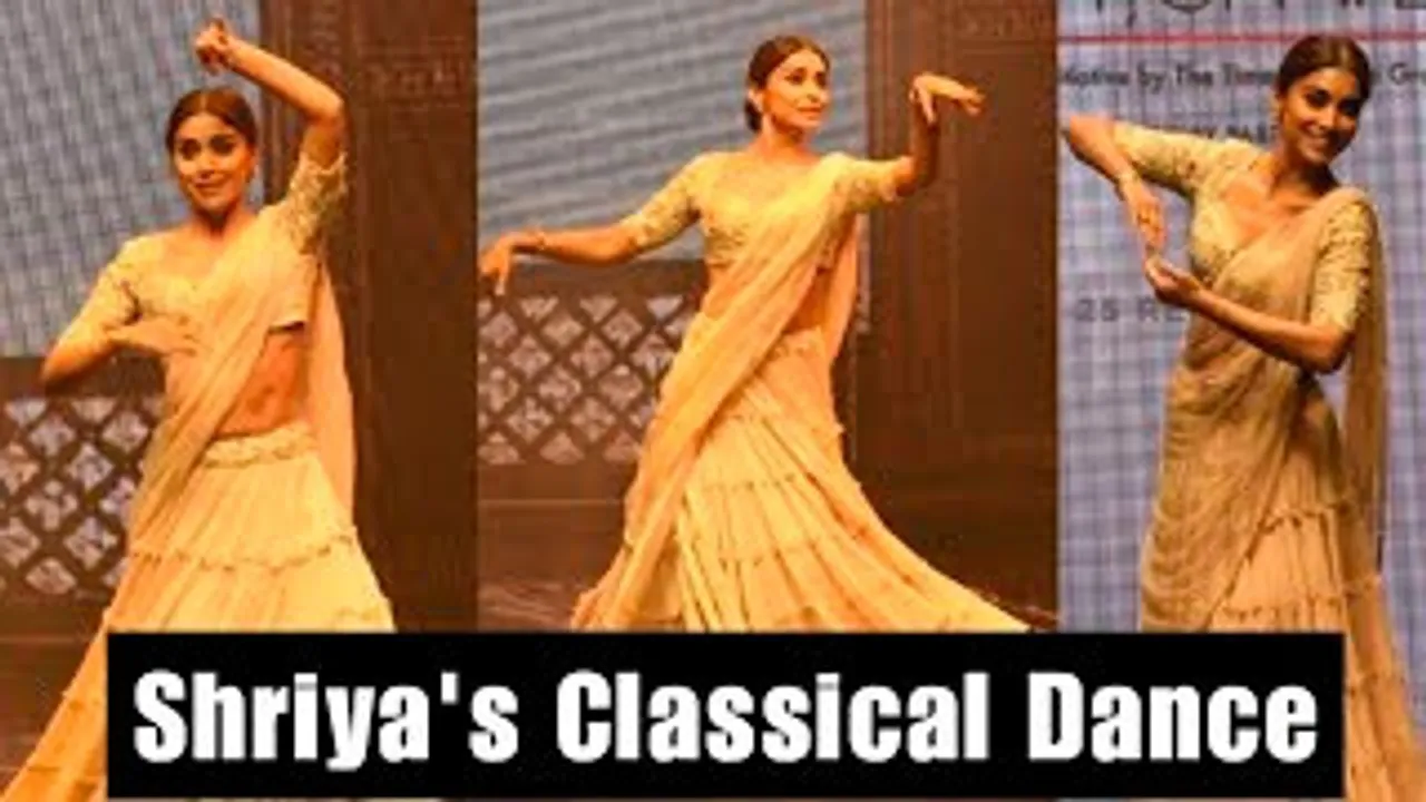 Shriya Saran Steals The Show With Her Classical Dance On The Ramp