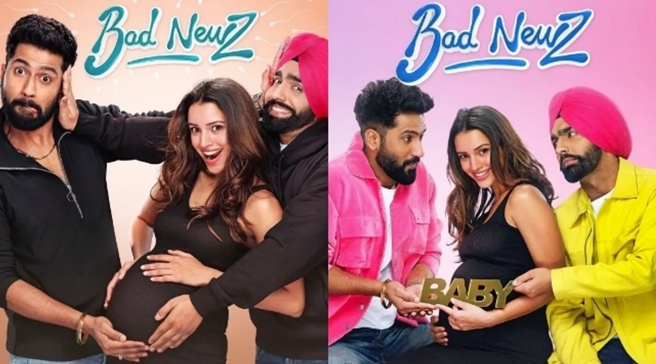 Bad Newz New Posters : Vicky Kaushal, Triptii Dimri and Ammy Virk Set To Cook A Hilarious Comedy