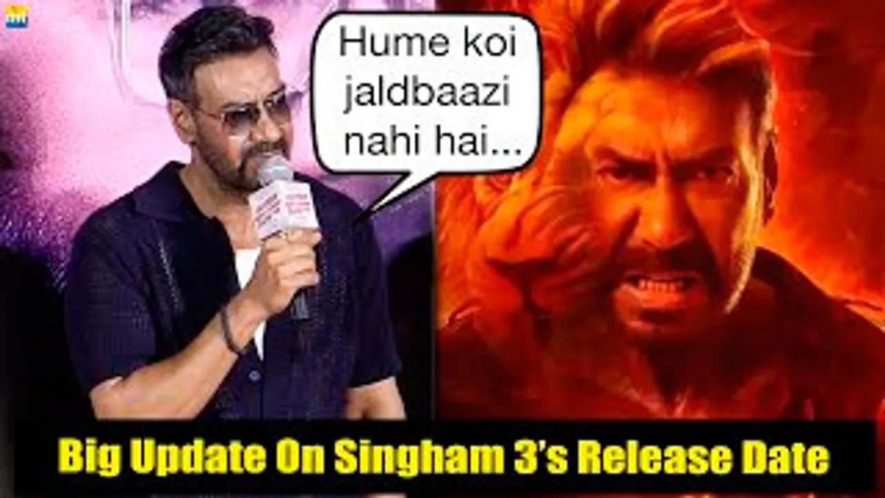 Ajay Devgn Gives An Update on Singham Again’s Release Date
