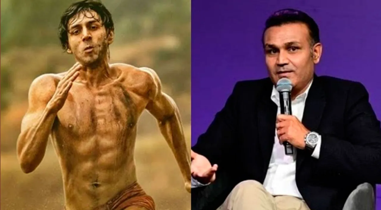 "Kamal Ki picture Hai," Indian cricketer Virender Sehwag reviews Chandu Champion
