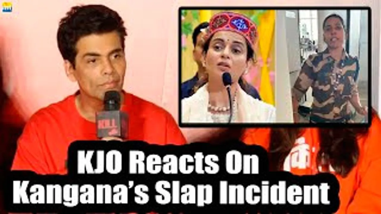 Karan Johar Condemns Kangana Ranaut's slap incident; Watch His Reaction