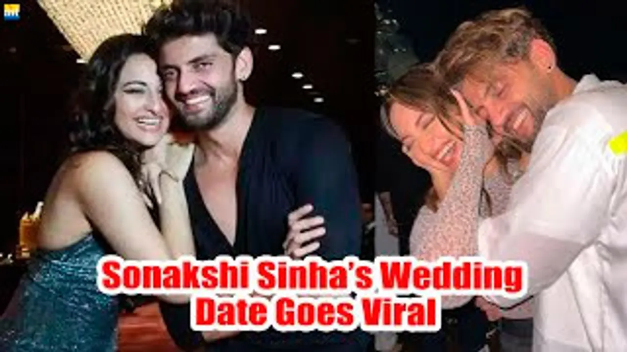 Sonakshi Sinha To Marry 2 years Younger BF Zaheer Iqbal on 23rd June: Reports