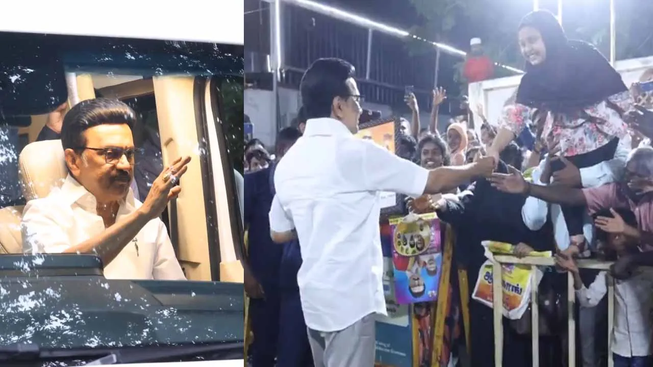  'We are going to rule not only in 2026 but forever' - Chief Minister's speech in Tirupathur Photograph: (mk stalin) 