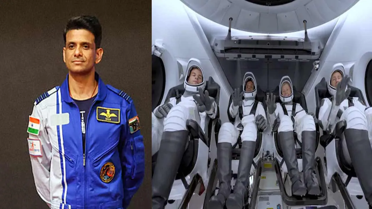  Indian subanshu sukla flew into space after 41 years 