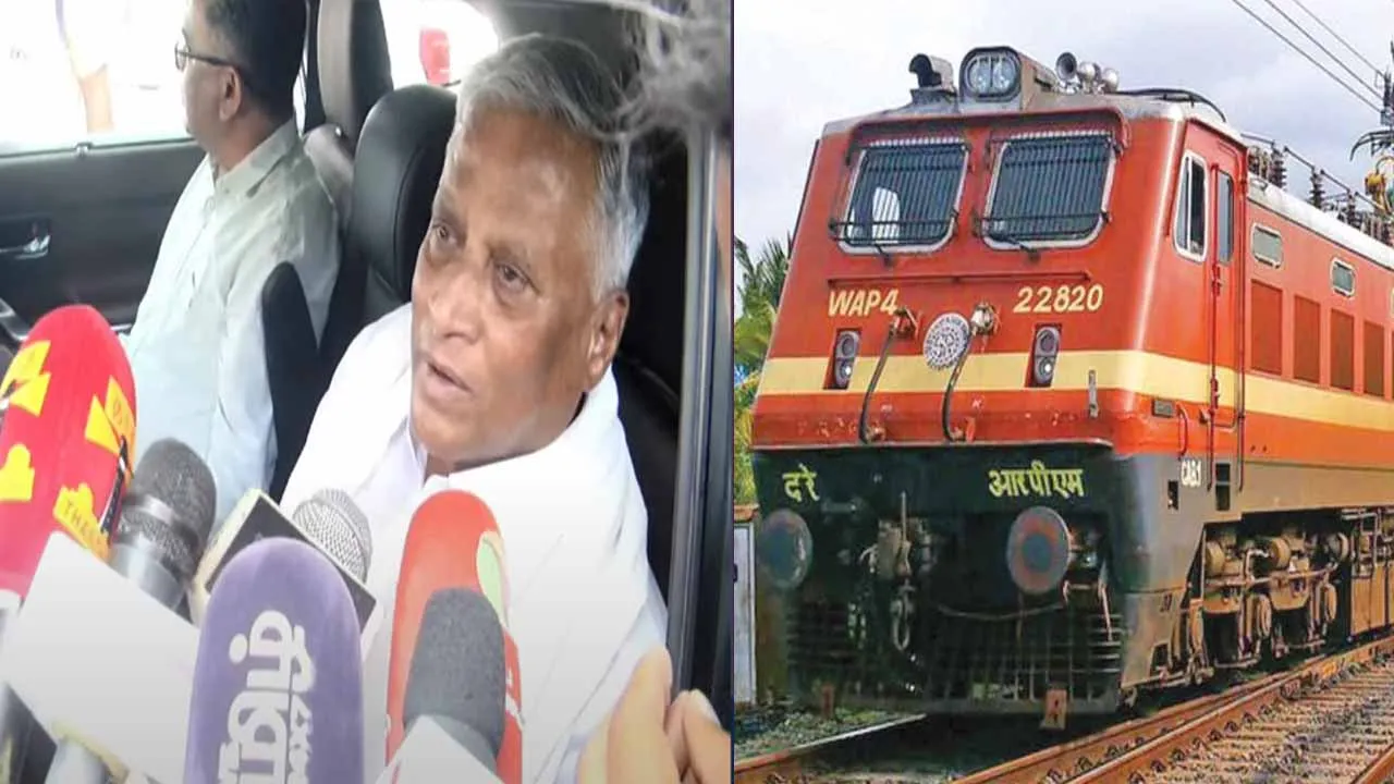  'Rail fare hike to avoid impacting people' - Minister of State Somanna interview Photograph: (RAILWAY) 