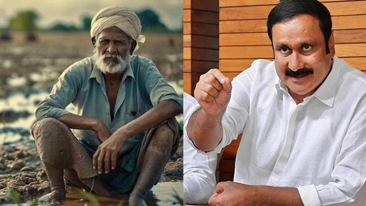  'Tax on water too?; Will further devastate farmers' - Anbumani condemns Photograph: (ANBUMANI RAMADOSS) 