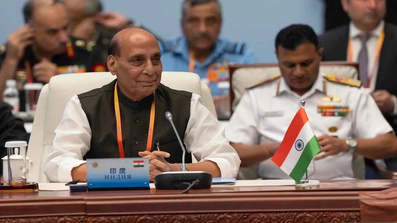  Rajnath Singh refuses to sign documents on Shanghai Cooperation Organisation 