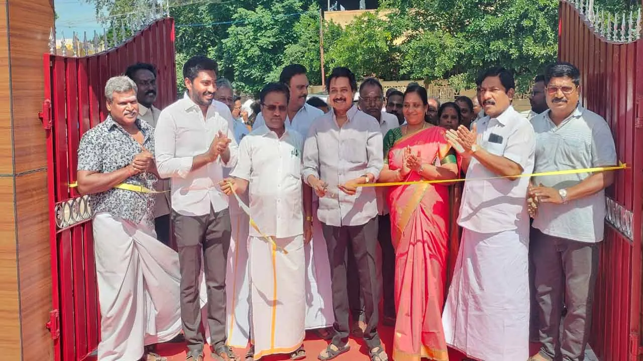  Municipal Council Chairman inaugurated projects worth Rs. 1.10 crore chidambaram 