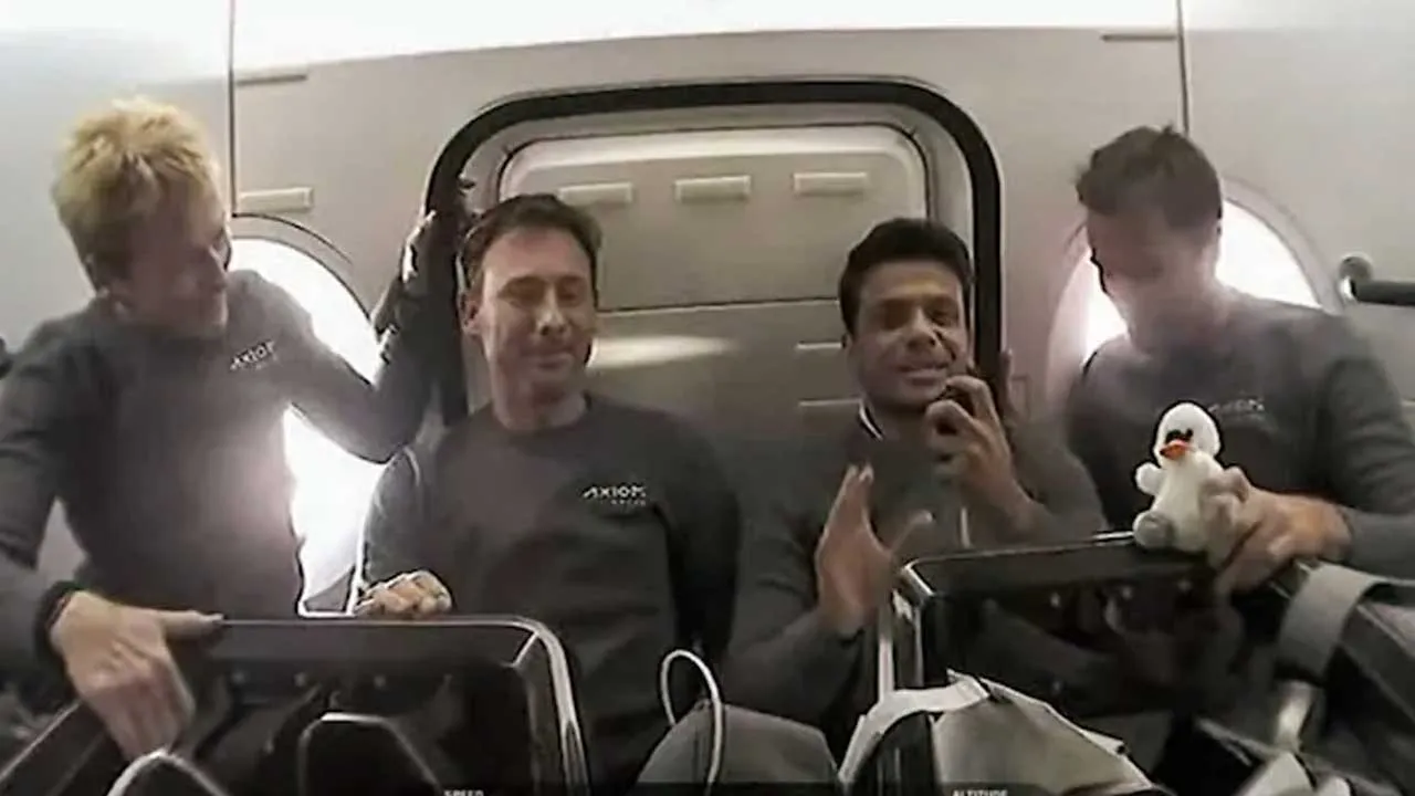  Shubhanshu Shukla informfed  felt unwell  first day stay at the space station 