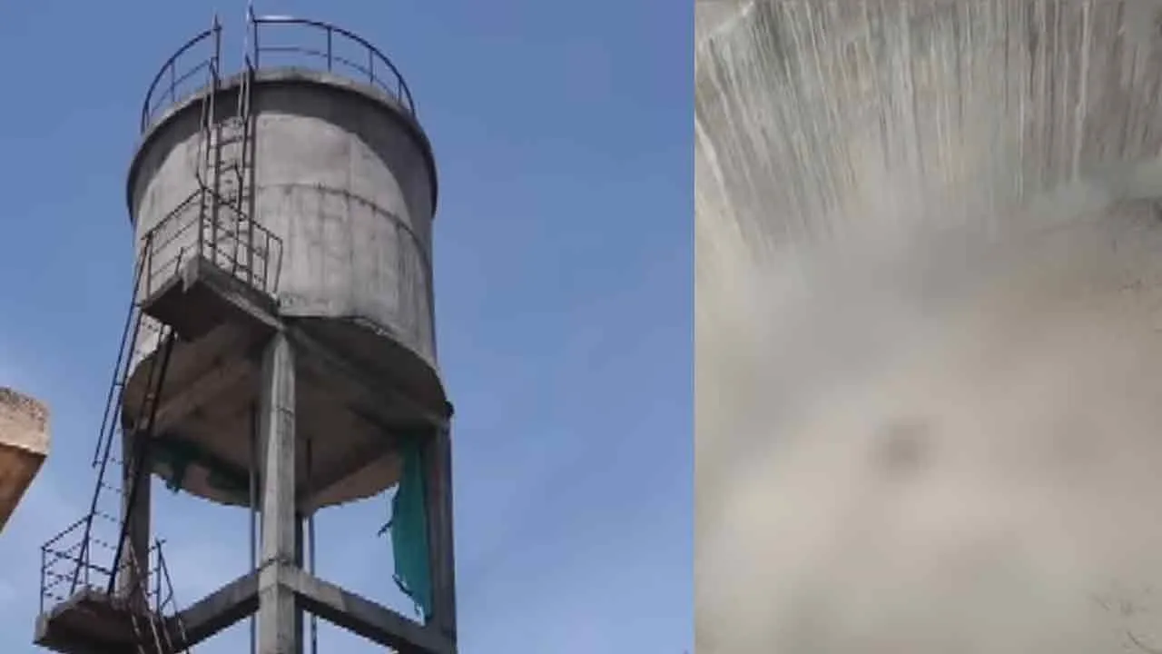  Human waste found in new water tank - shock again Photograph: (dindigul) 