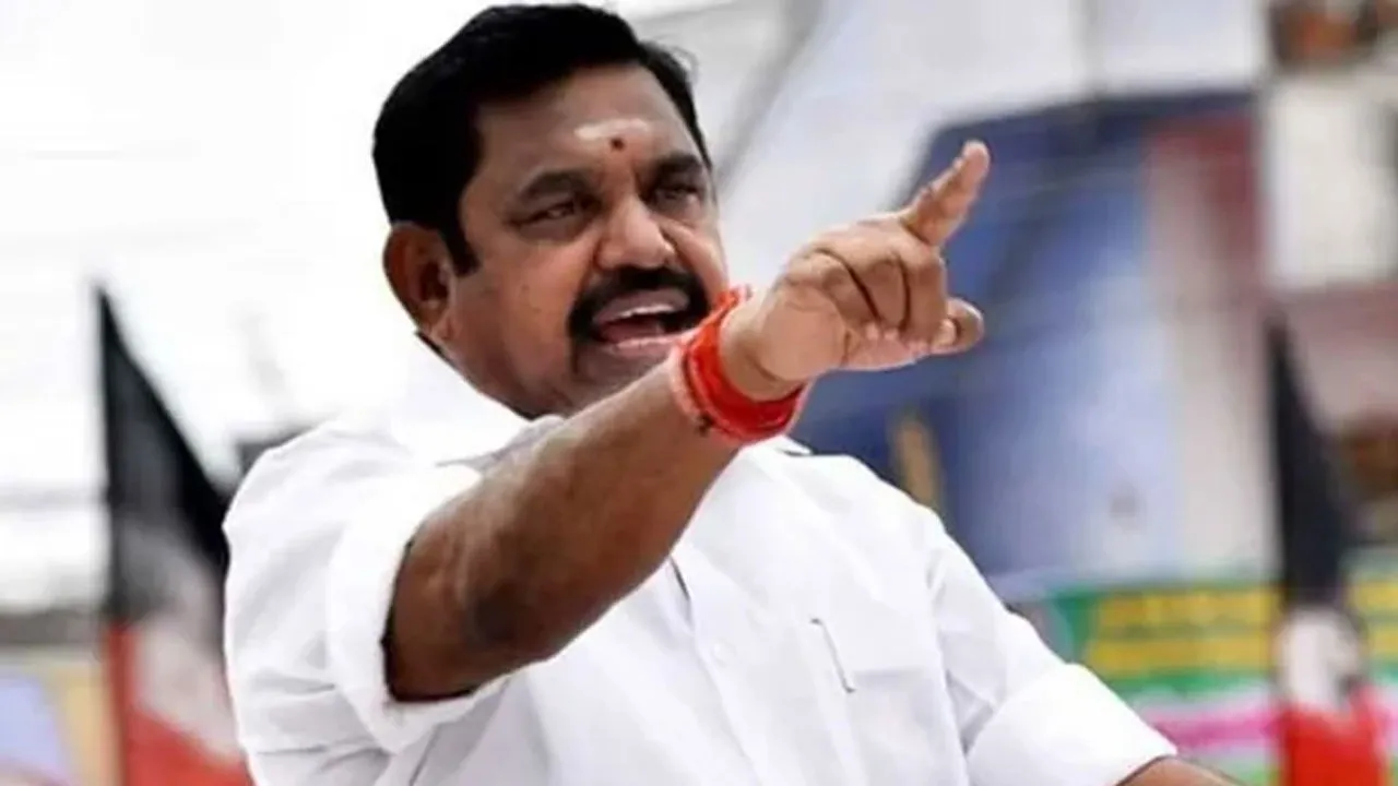  'If it's a different model, what model? Is it the Madappuram Ajith Kumar model?' - Edappadi Palaniswami condemns Photograph: (admk) 