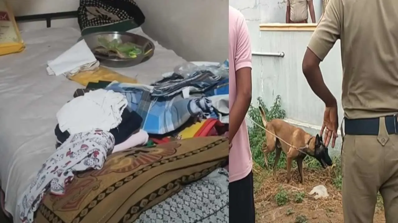  '200 sovereigns looted; Shock at the home of an elderly couple' - Police investigation Photograph: (kallakurichi) 