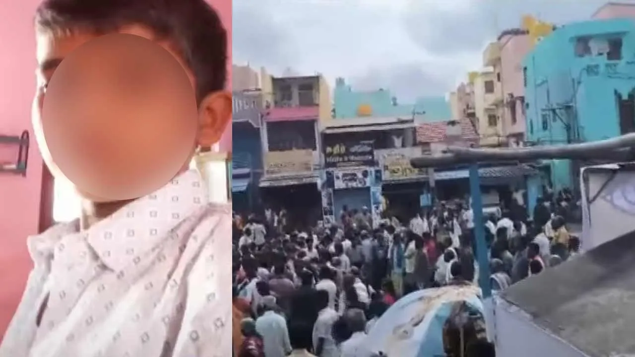  பள்ளி மாணவன் கடத்தி கொலை?; சடலத்துடன் உறவினர்கள் சாலை மறியல் போராட்டம்!