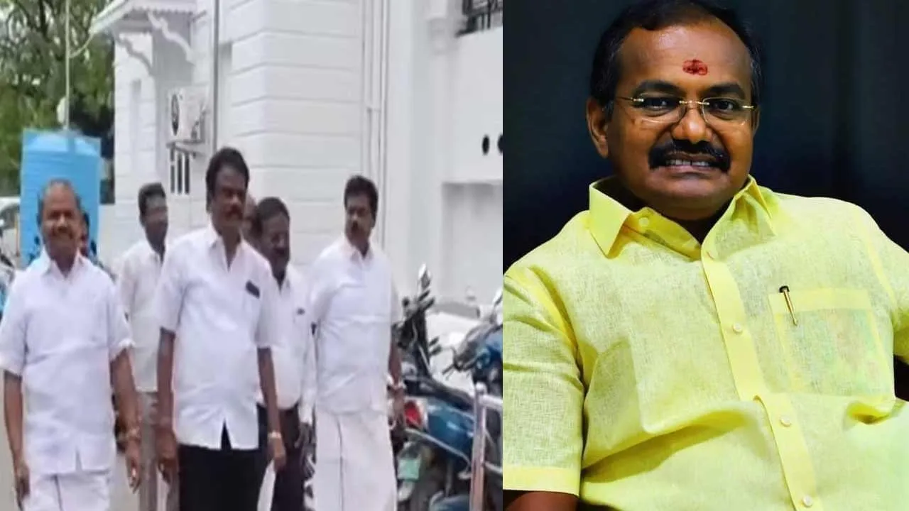  PMK MLAs meet Speaker Photograph: (pmk) 