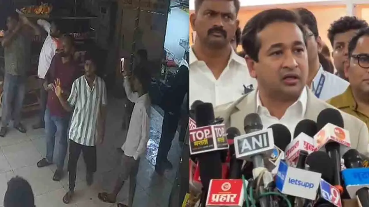  Maharashtra Minister's Nitesh rane questioned you have the courage to slap Muslims? at Marathi controversy 