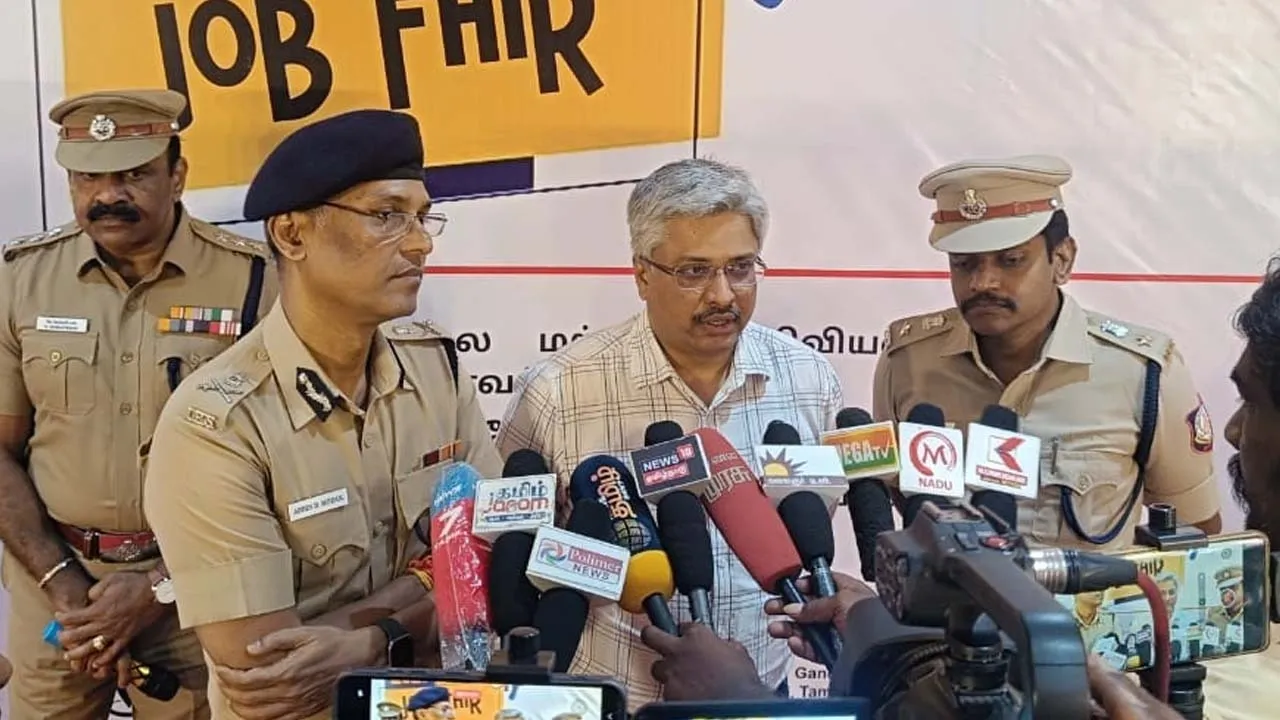  தாம்பரம் மாநகர் காவல் ஆணையரகம் நடத்திய வேலைவாய்ப்பு முகாம்!