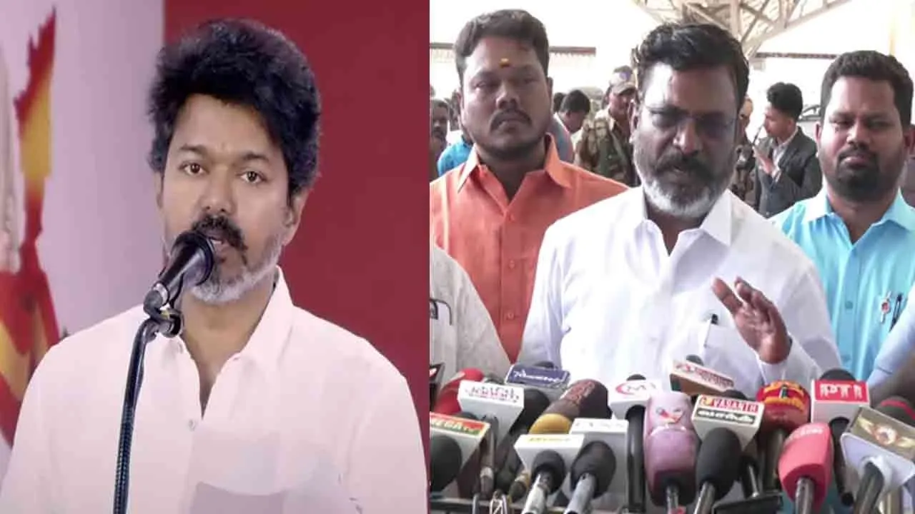  Thirumavalavan questioned Does Vijay see AIADMK as a companion party? 