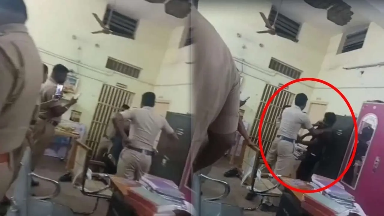  கள்ளக்குறிச்சி காவல்நிலையத்தில் இளைஞர் தாக்கப்பட்ட விவகாரம்; ஒரு காவலர் மட்டும் இடமாற்றம்!
