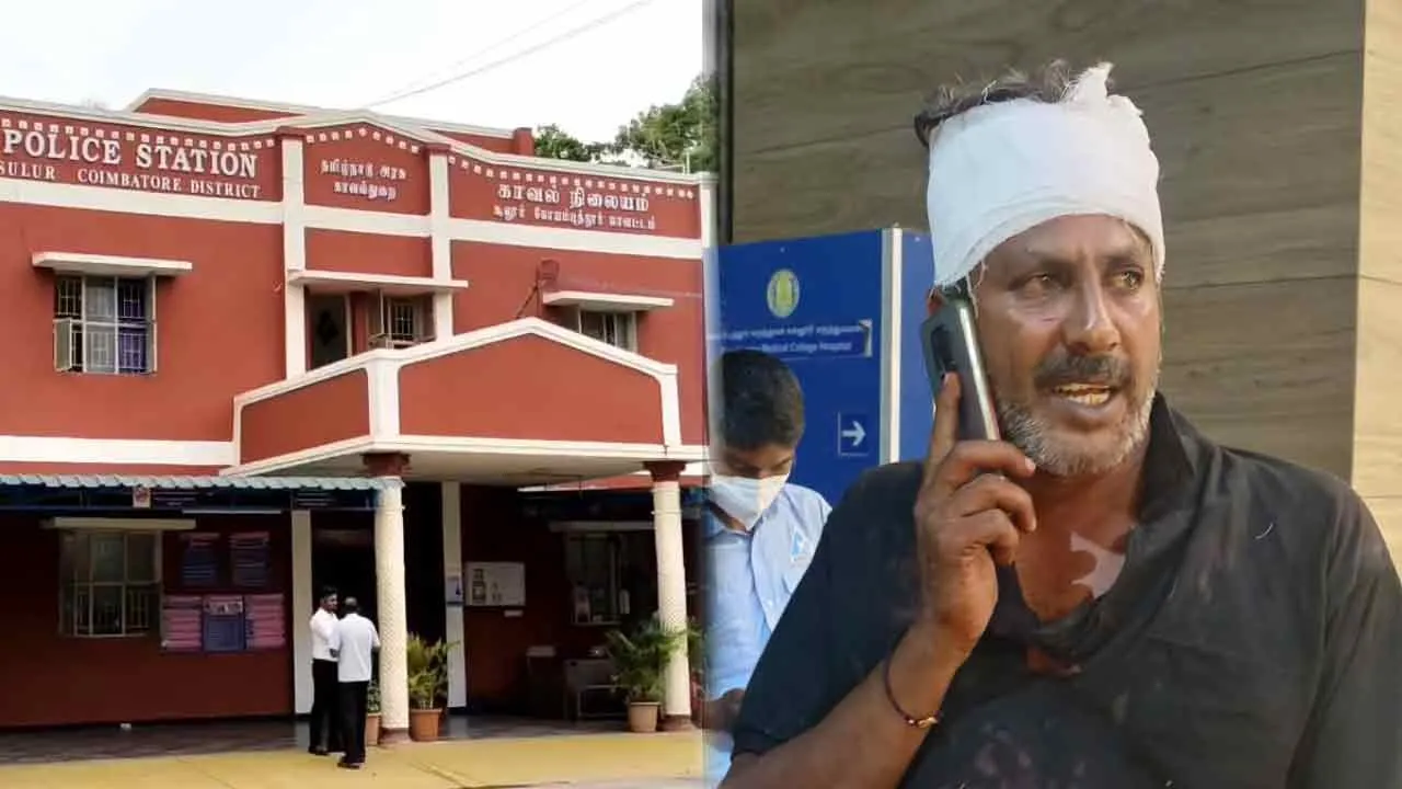  காரில் சென்ற காவலருக்கு வெட்டு; மனைவியிடம் கைவரிசை - நள்ளிரவில் பயங்கரம்!