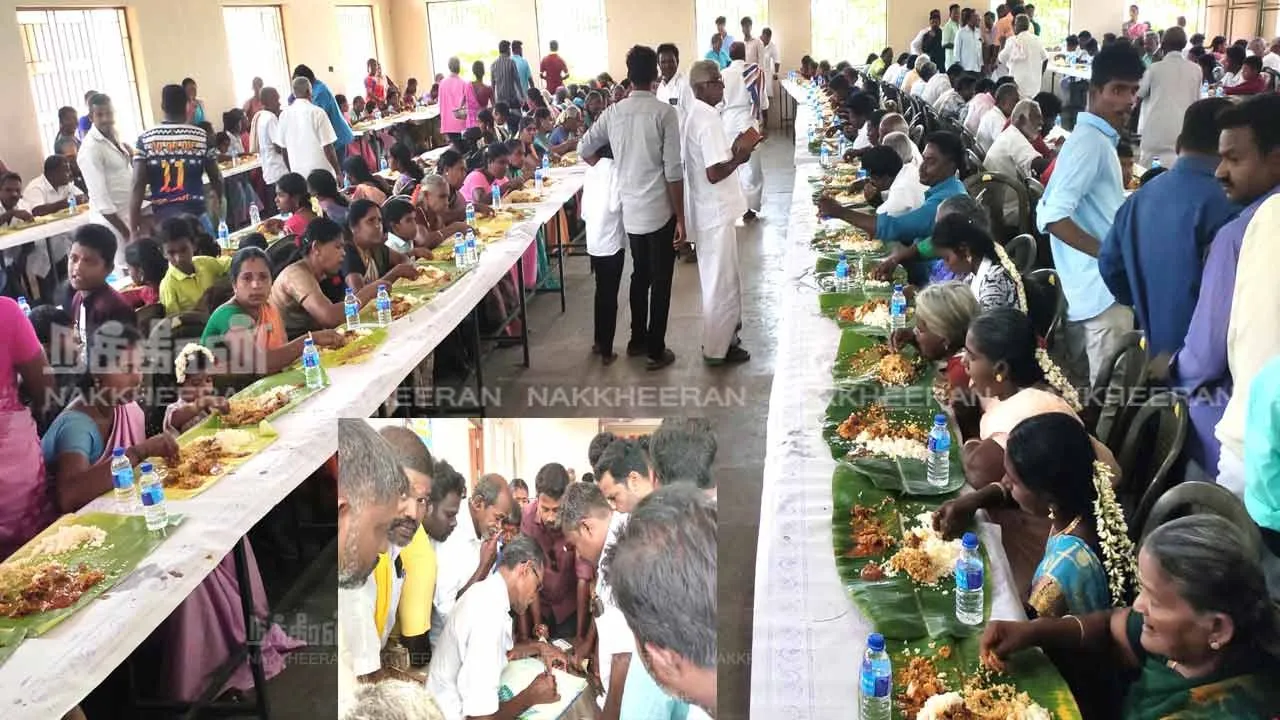  கறி சோறுடன் மொய் விருந்துகள் தொடங்கியது!