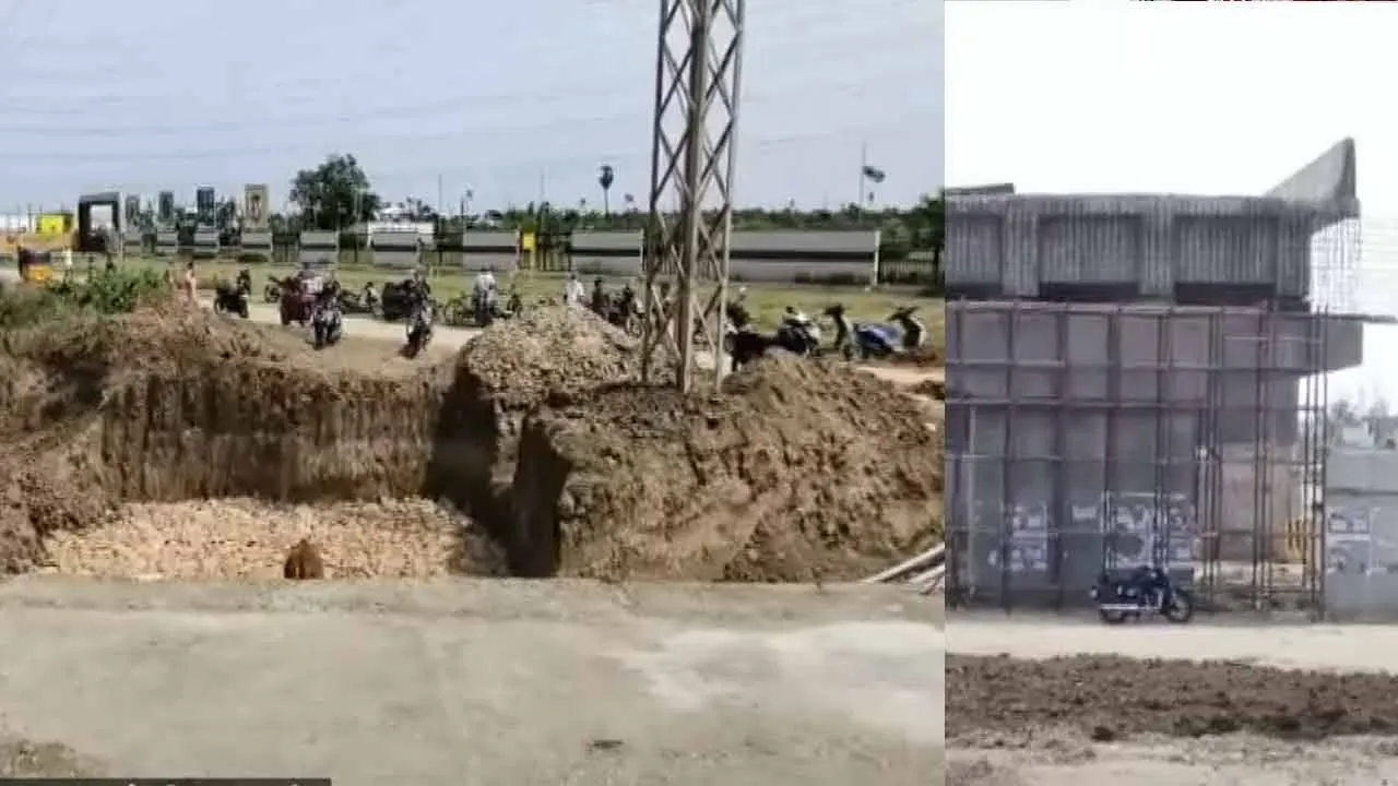  Negligence due to lack of warning signs - Road pothole that claimed lives Photograph: (road safety) 