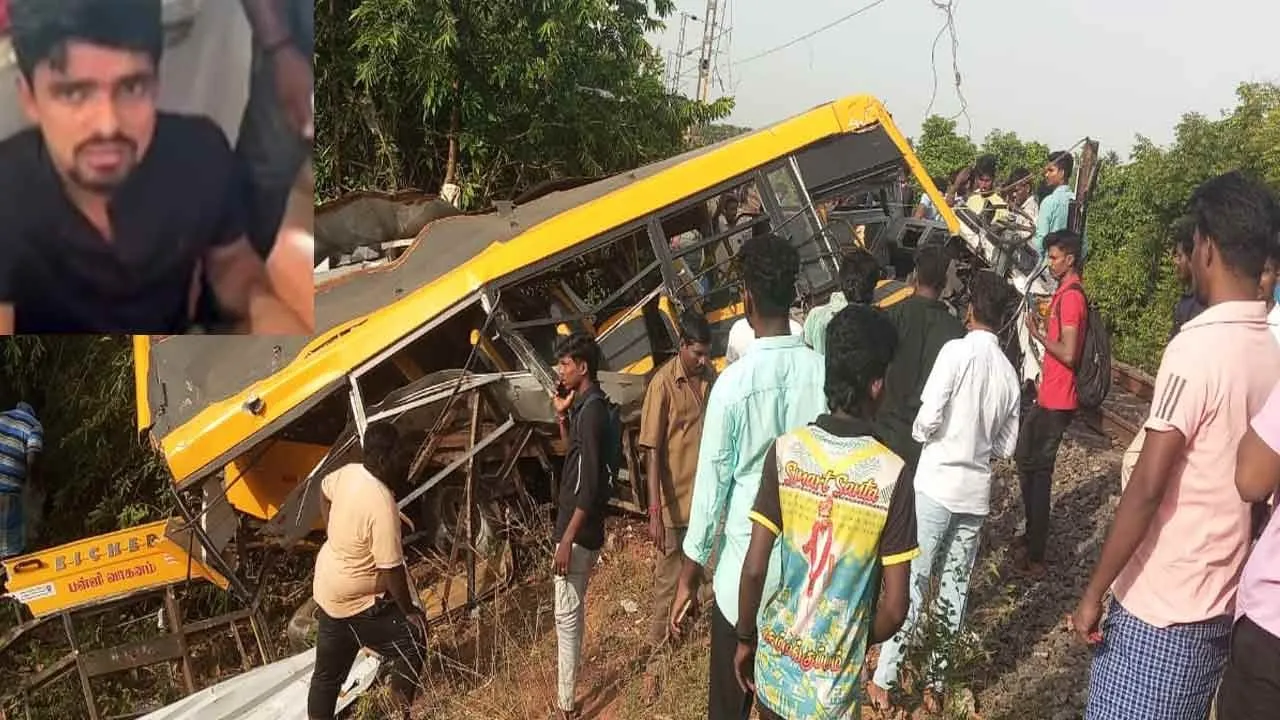  train accident Photograph: (cuddalore) 