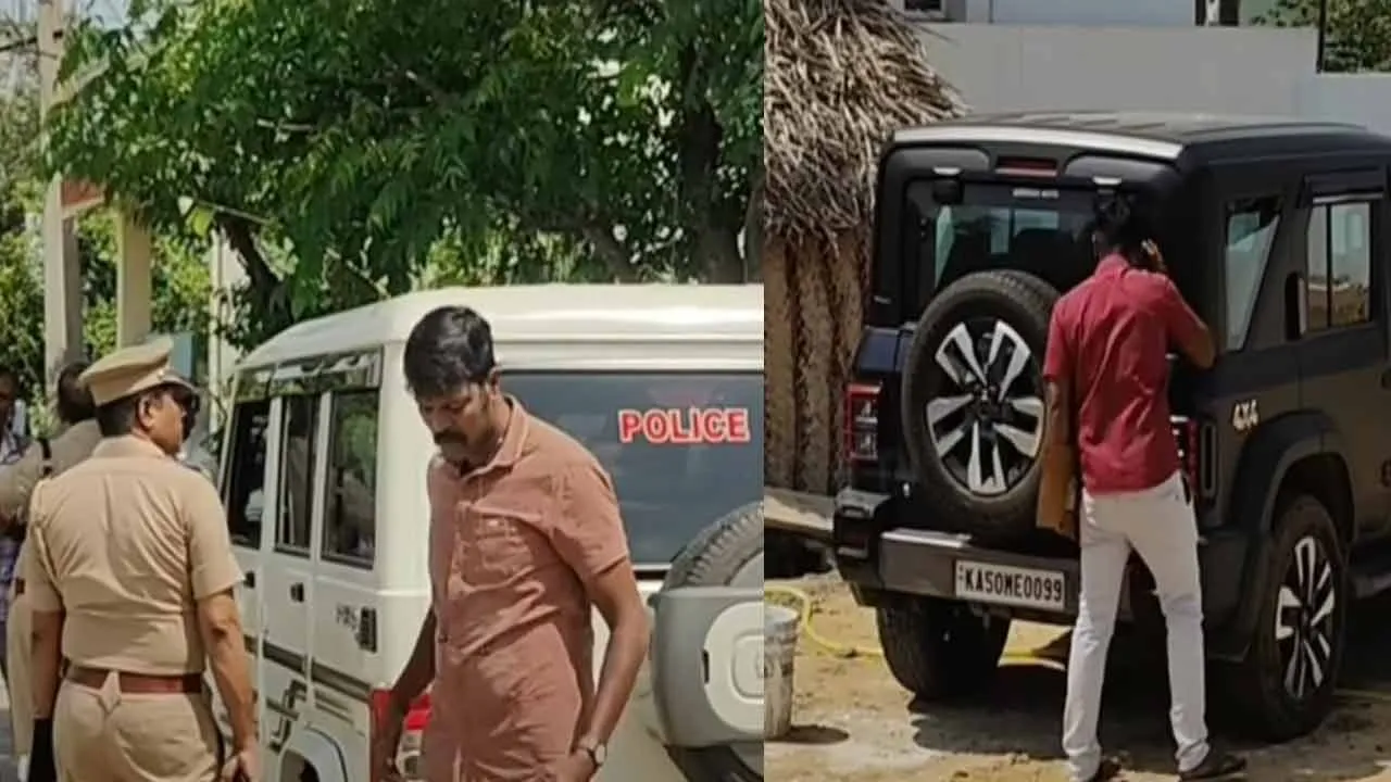  Private dairy company manager sad incident in his cottage - police investigation Photograph: (chennai) 
