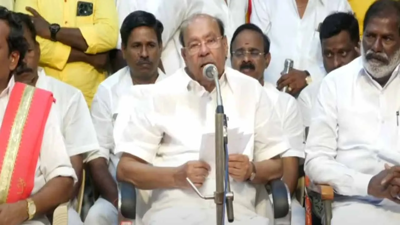  'My name should not be called Anbumani' - Ramadoss' speech Photograph: (pmk) 