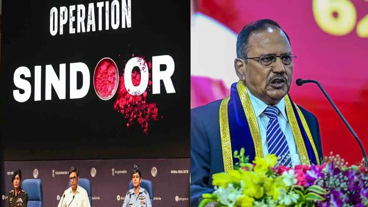 Ajit Doval challenges foreign media on Operation Sindoor 