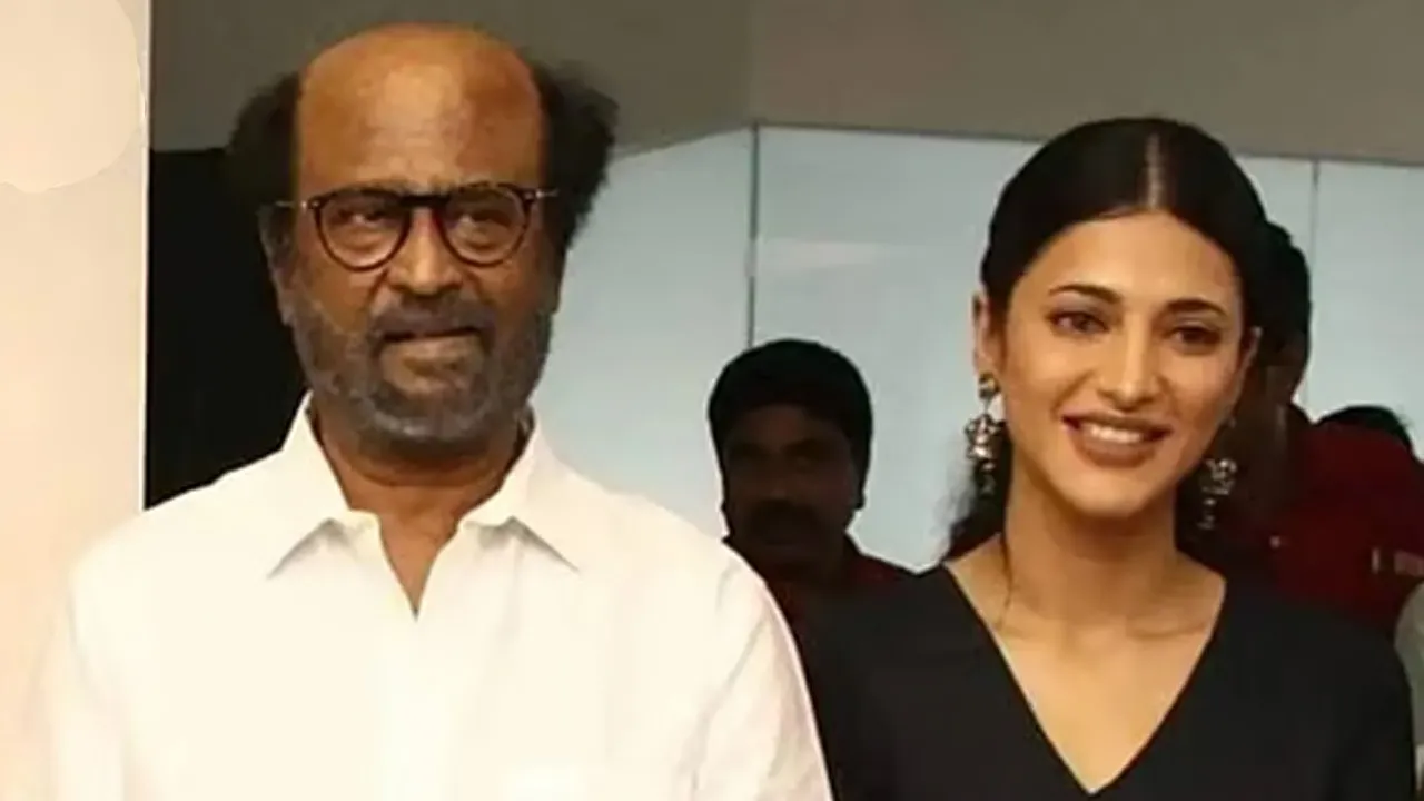  “ரஜினியிடம் நிறையத் தனித்துவமான குணாதிசயங்கள் இருக்கிறது” - ஸ்ருதிஹாசன்