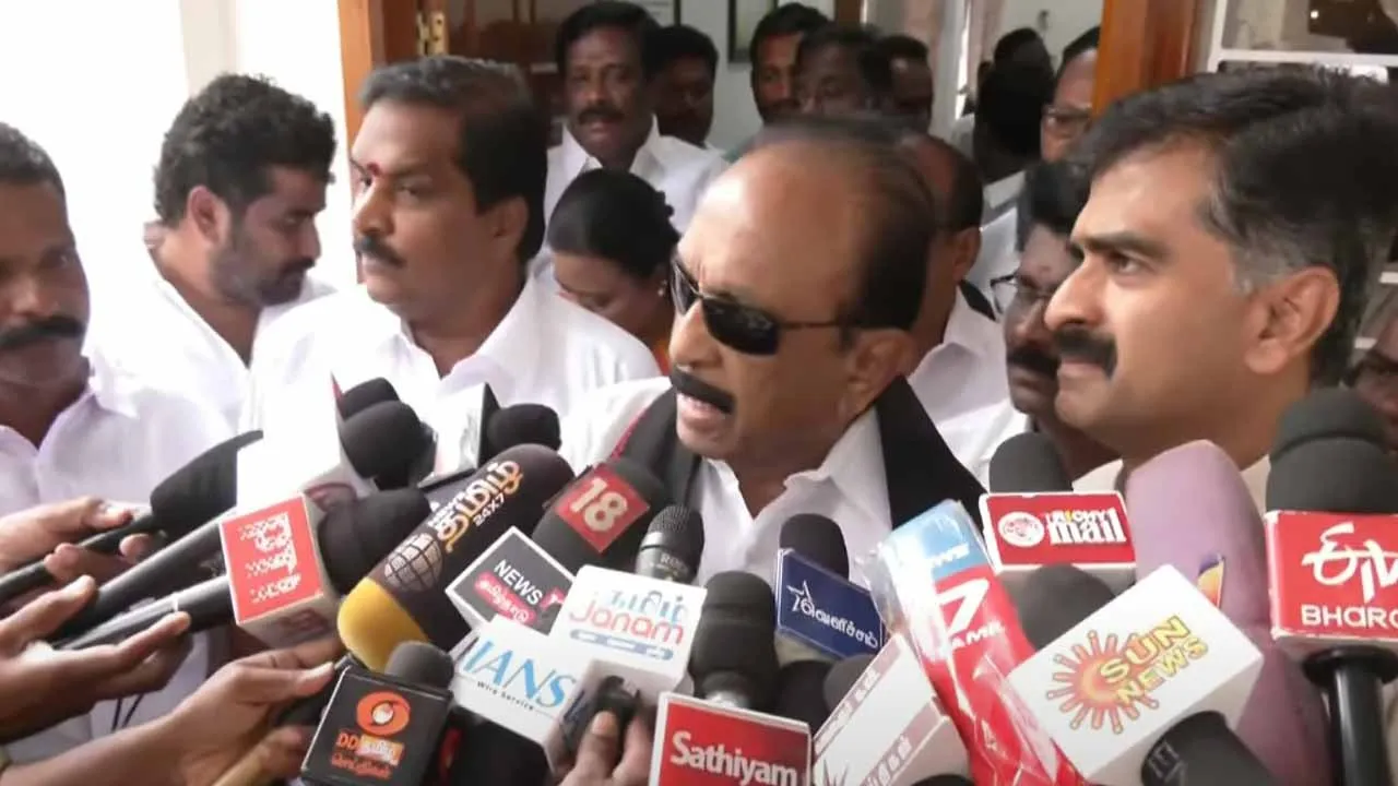  'Protecting Dravida is the future duty of MDMK' - Vaiko interview Photograph: (vaiko) 