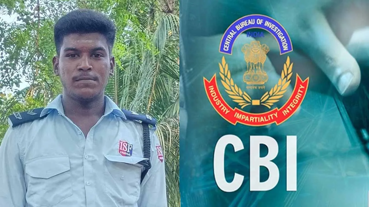  madapuram Ajithkumar case; PNS 103- CBI takes action Photograph: (madapuram) 