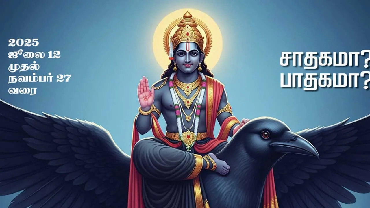  சனி வக்ரகாலப்  பலன்கள் ஆர். மகாலட்சுமி