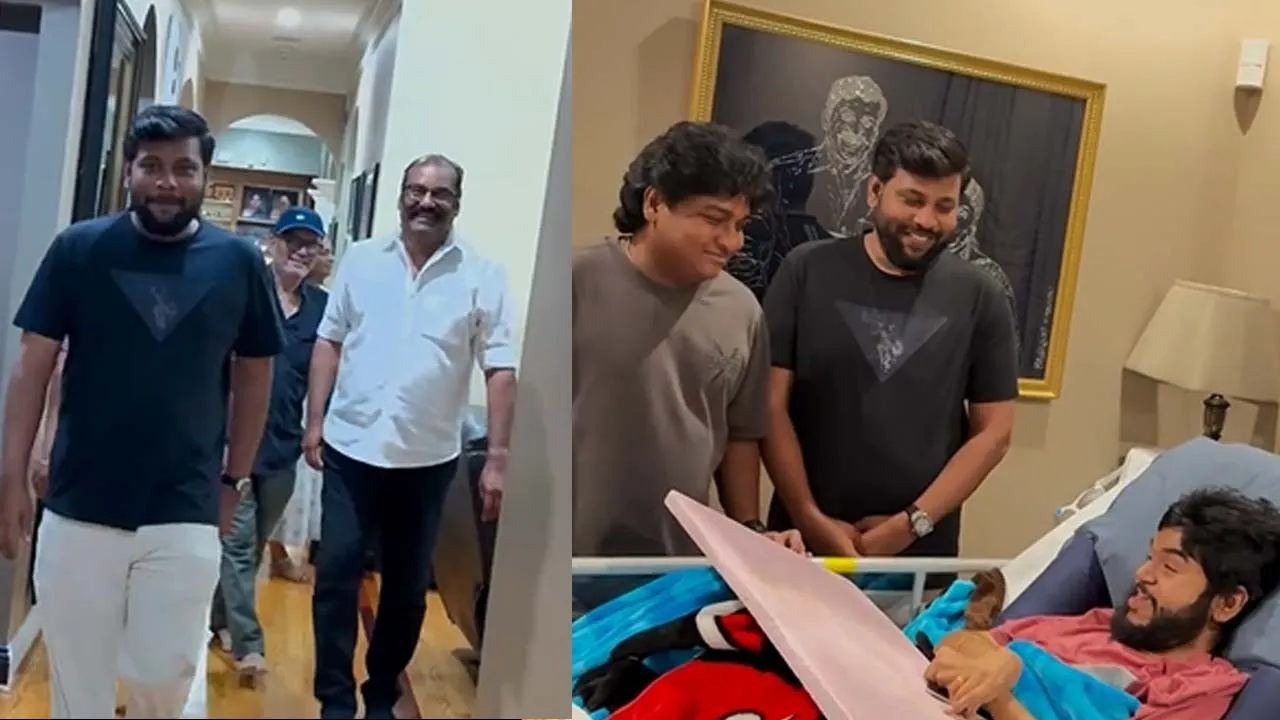  மகனுக்கு பிடித்த யூடியூபர்ஸ்; வீட்டிற்கு அழைத்த நெப்போலியன்