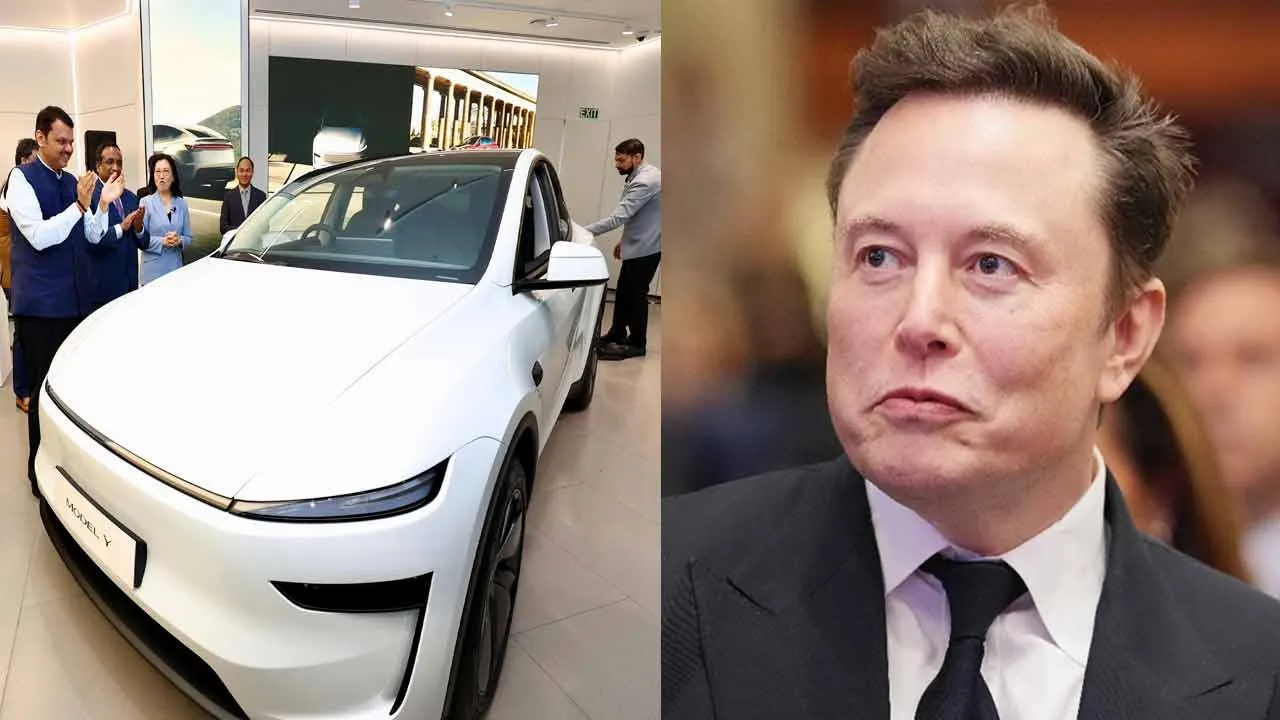  Elon Musk launches Tesla For the first time in India 