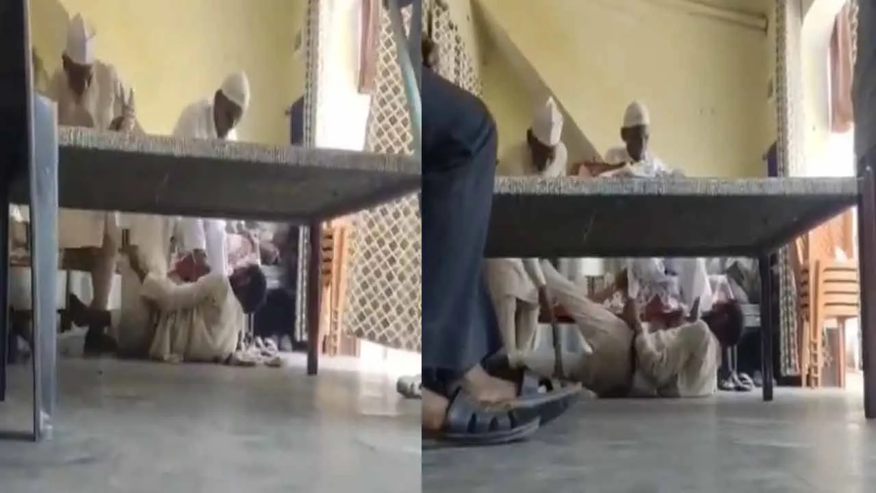  father-in-law brutally beats son-in-law in Taliban style in uttar pradesh 