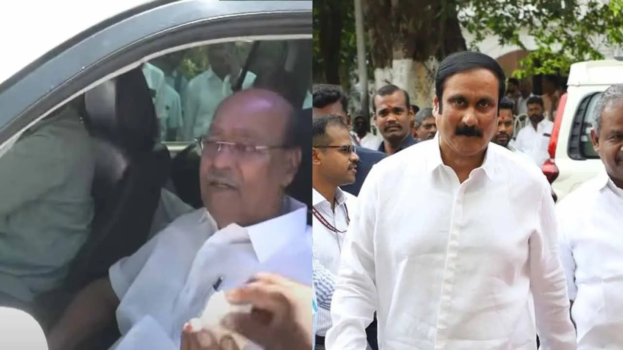  'Role in governance' - Ramadoss responds to Anbumani's comment Photograph: (pmk) 
