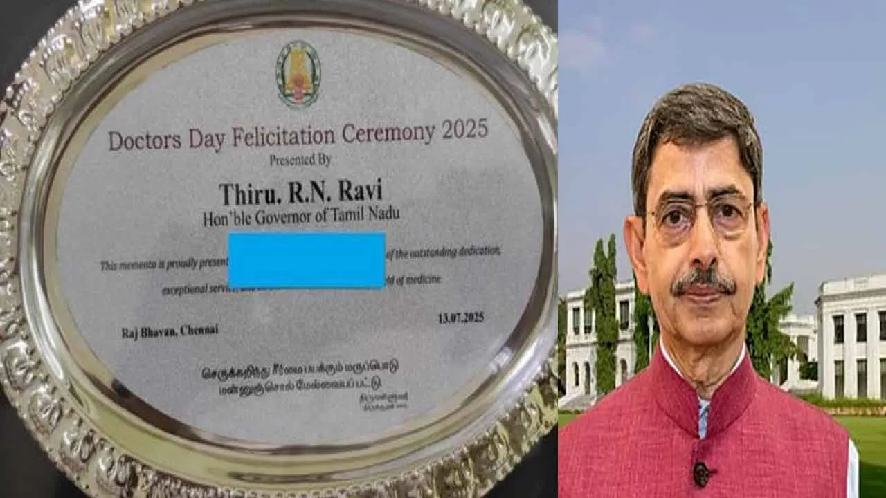  'Thirukkural' - The Governor and the Palace are in controversy again Photograph: (governor) 
