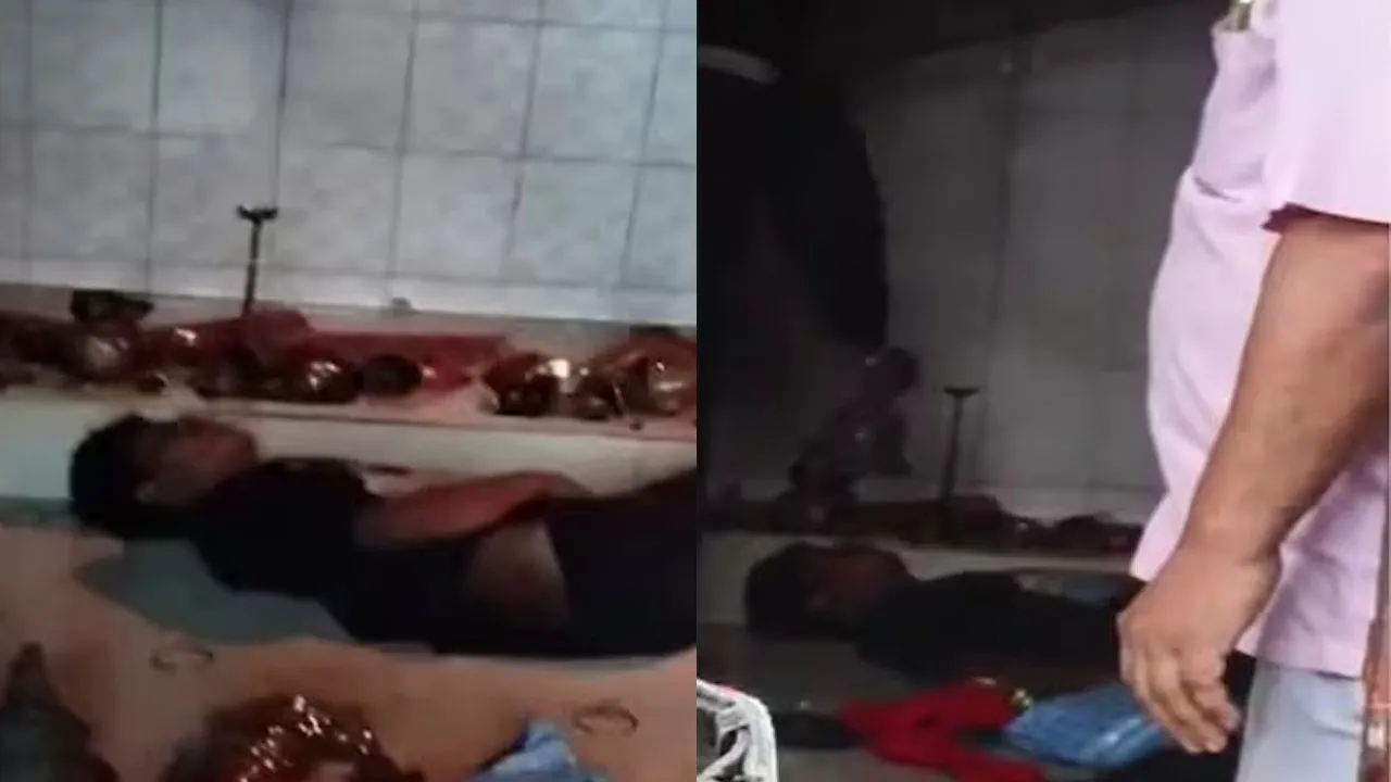  Thief caught red-handed after breaking into temple, falling asleep in jharkhand 