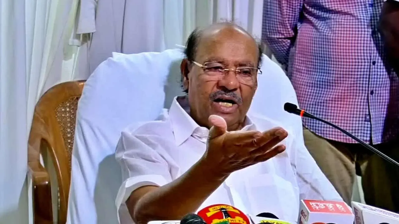  'It will come to light in three more days' - PMK Ramadoss' speech Photograph: (ramadoss) 