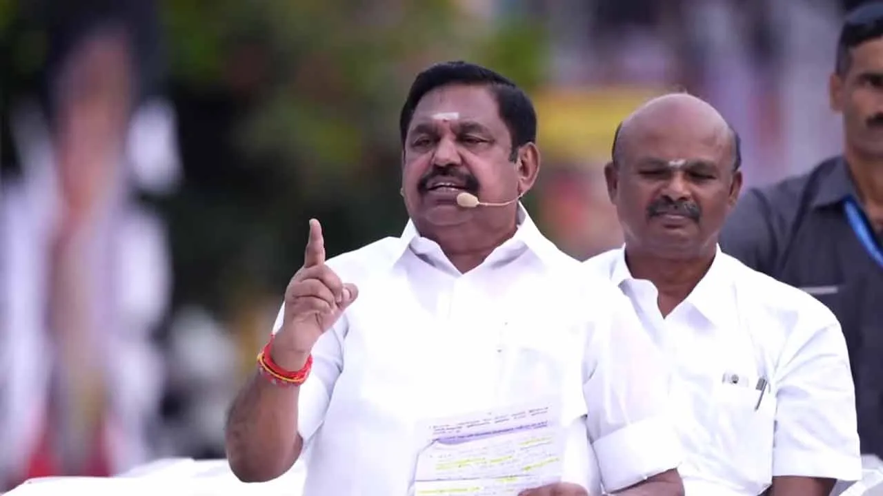  A big party is about to join the alliance' - who is Edappadi Palaniswami referring to? Photograph: (admk) 
