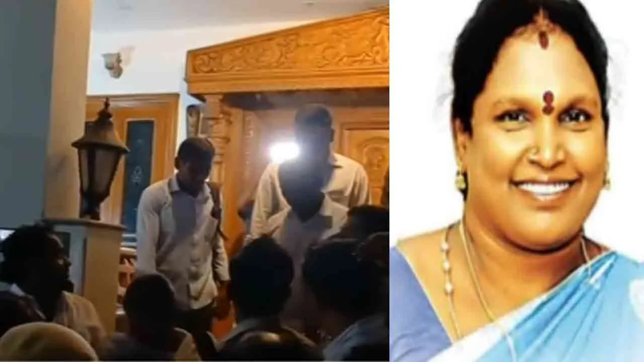  17-hour interrogation; bundles of documents; former MLA in hospital Photograph: (cuddalore admk mla) 